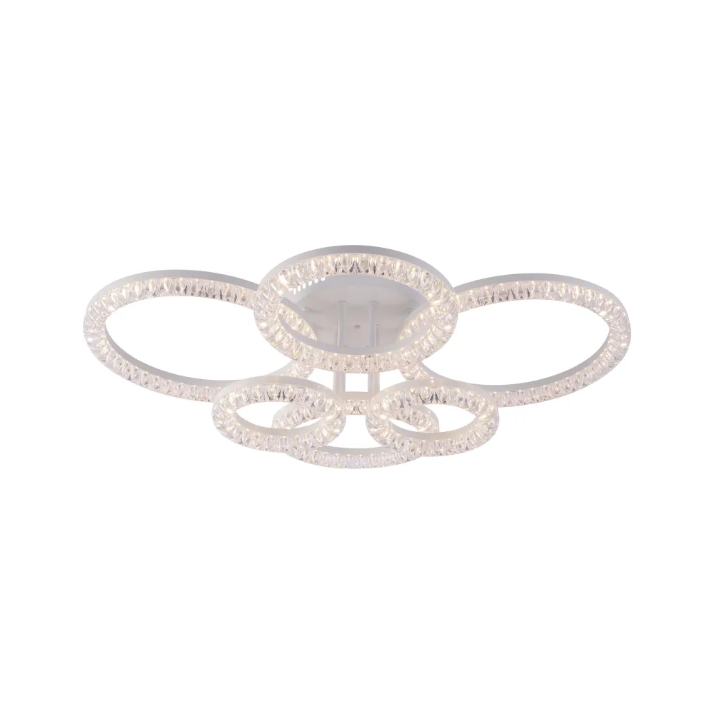 LED люстра с пультом, VARGO 144W белая DL1243