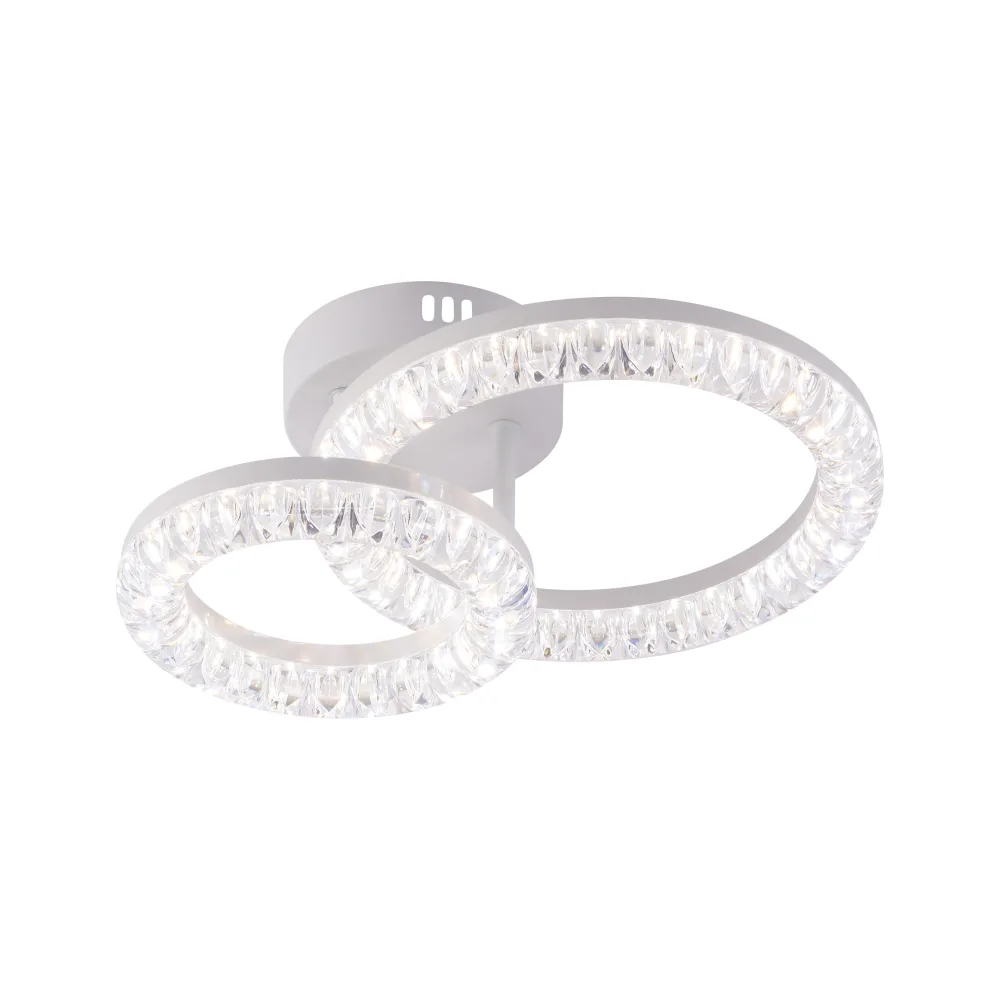 LED lustra guļamistabai, VARGO 40W balta DL1244
