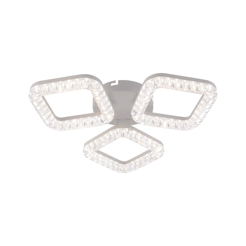 LED люстра для столовой, VARGO 60W белая DL1247