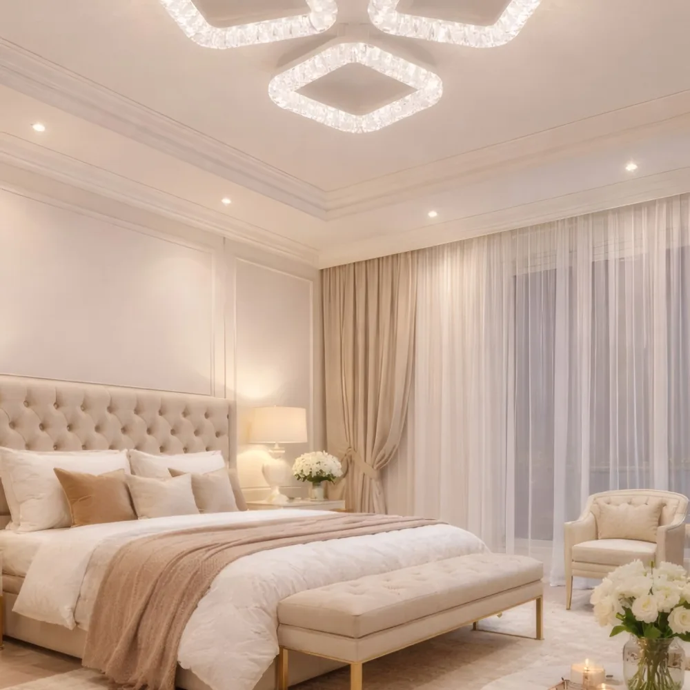 LED люстра для столовой, VARGO 60W белая DL1247 — Фото 2