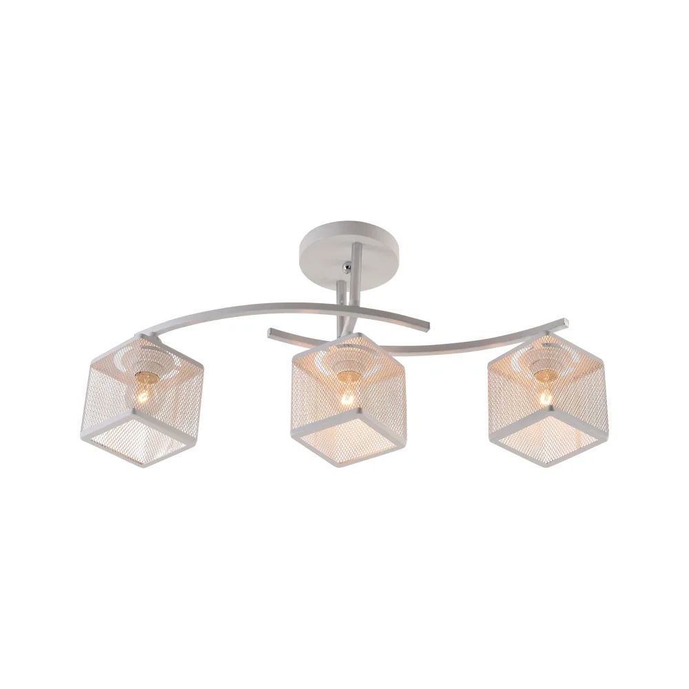 Chandelier for kitchen, VARGO 3×E27 white DL1332