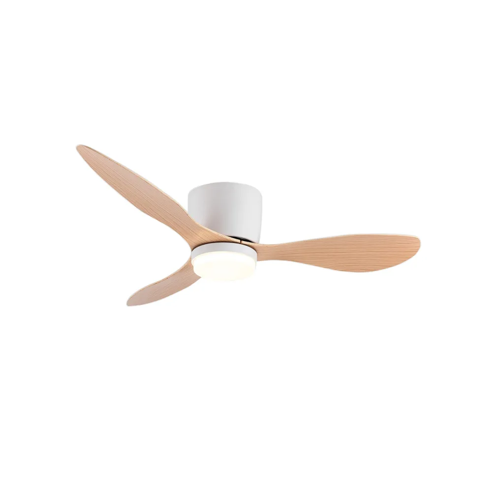 Ceiling fan with light, VARGO 22W white DL1368