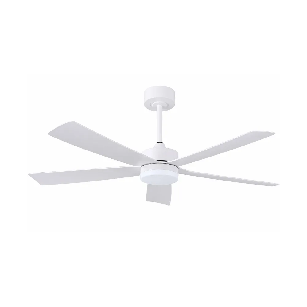 Ceiling fan with light, VARGO 22W white DL1372