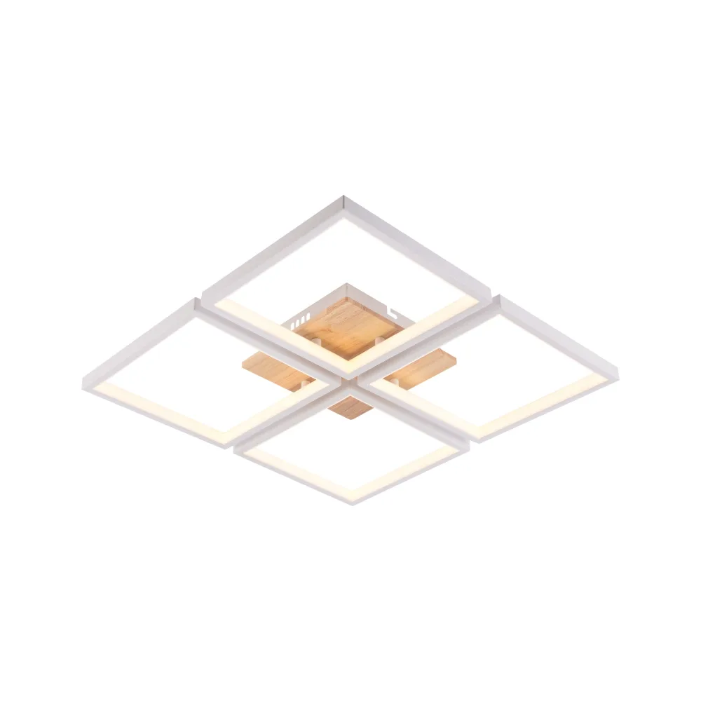 LED lustra ar pulti, VARGO 136W balta DL1382