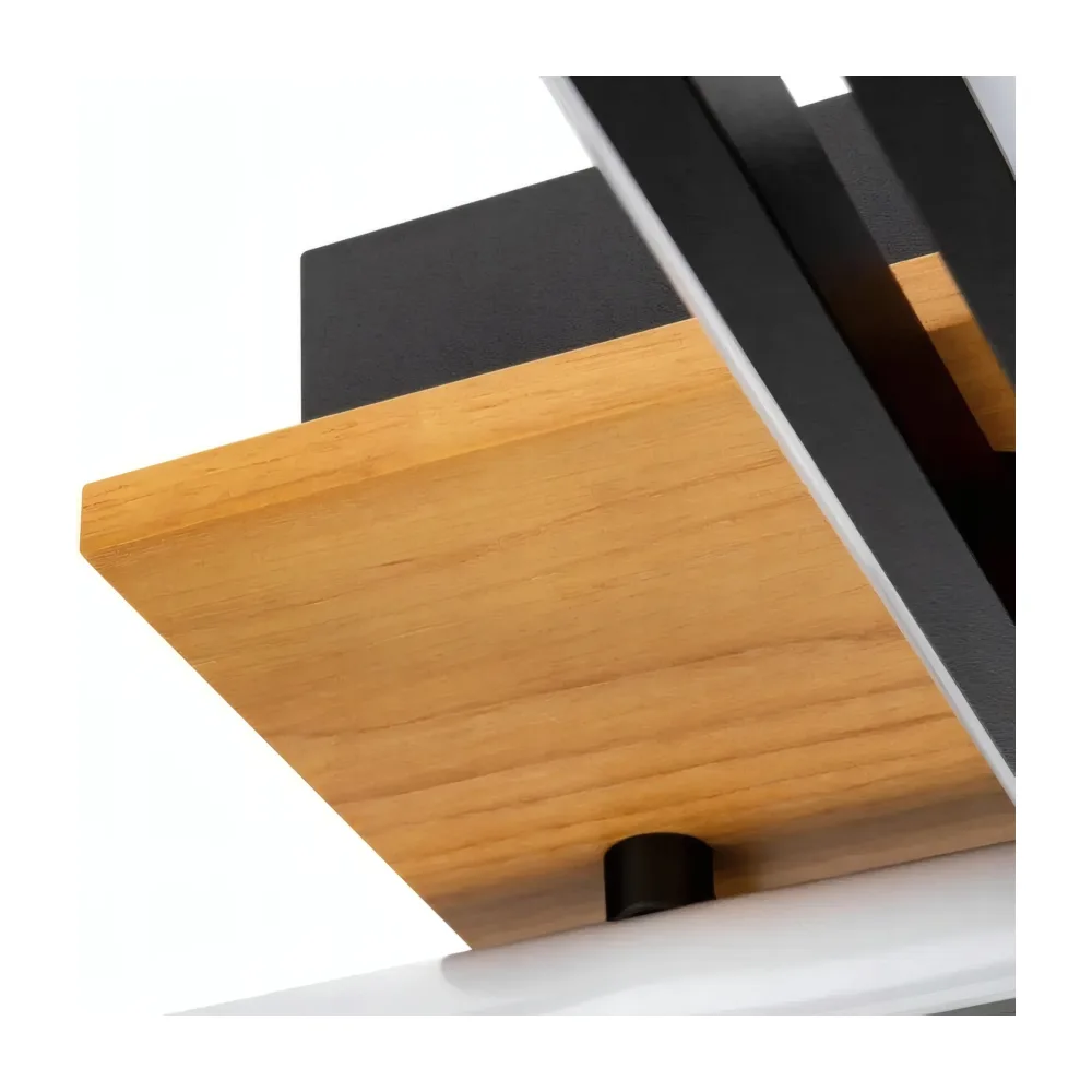 LED lustra guļamistabai, VARGO 136W melna DL1383 — Foto 6
