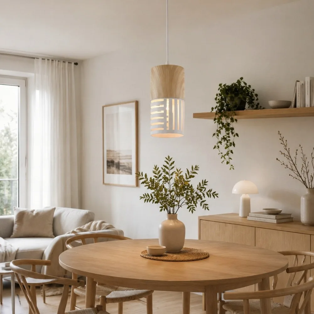 Piekarams gaismeklis gaitenim, VARGO 1×E27 balts DL1437 — Foto 2