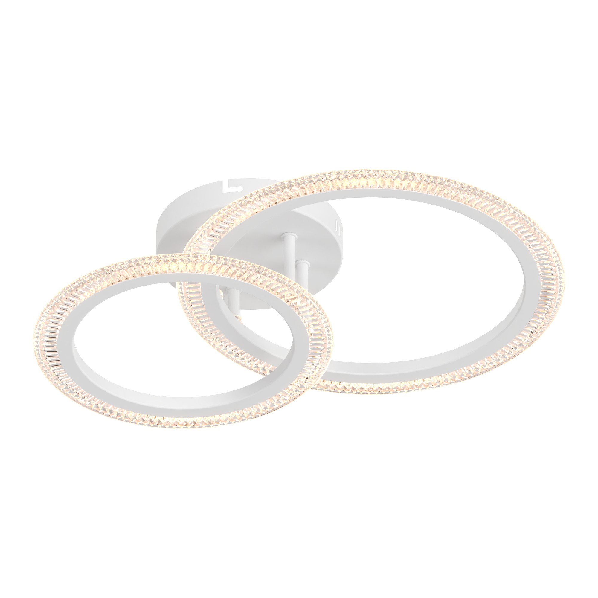 LED lustra viesistabai, VARGO 48W balta